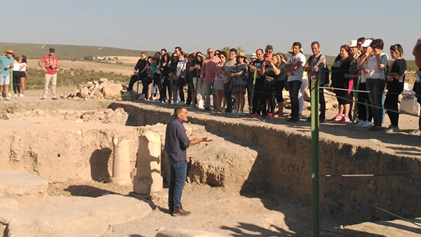 Visita al yacimiento arqueológico de Cástulo